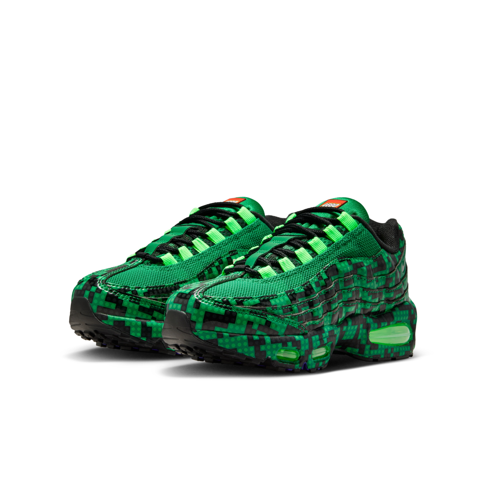 The LEGO x Nike Air Max 95 "Lucky Green" Releases 2026