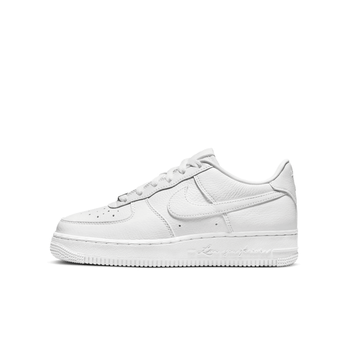 The NOCTA x Nike Air Force 1 Low "Love You Forever" Arrives In Grade School Sizing