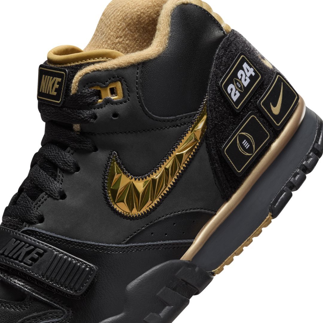 sitesupply.co Nike Air Trainer 1 College Football Playoffs Black Gold FJ6196_001 Release Info