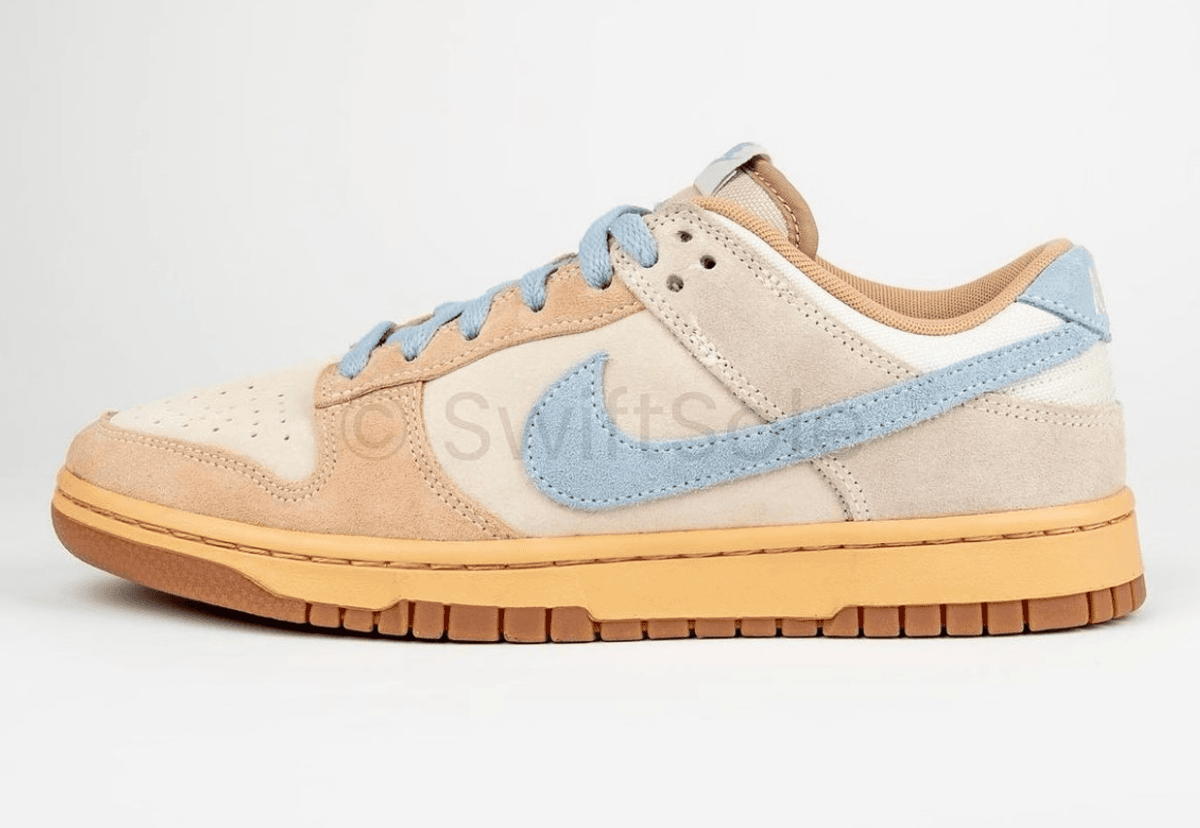 First Look At The Nike Dunk Low "Sanddrift/Armory Blue"
