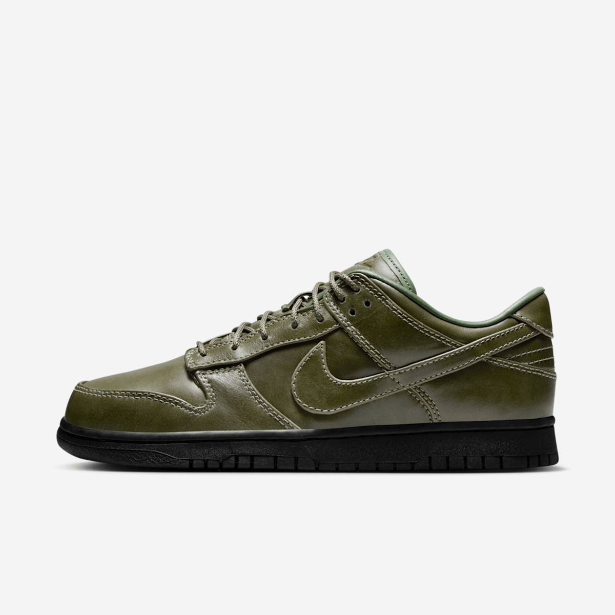 Nike Dunk Low Retro Premium Army Olive Black