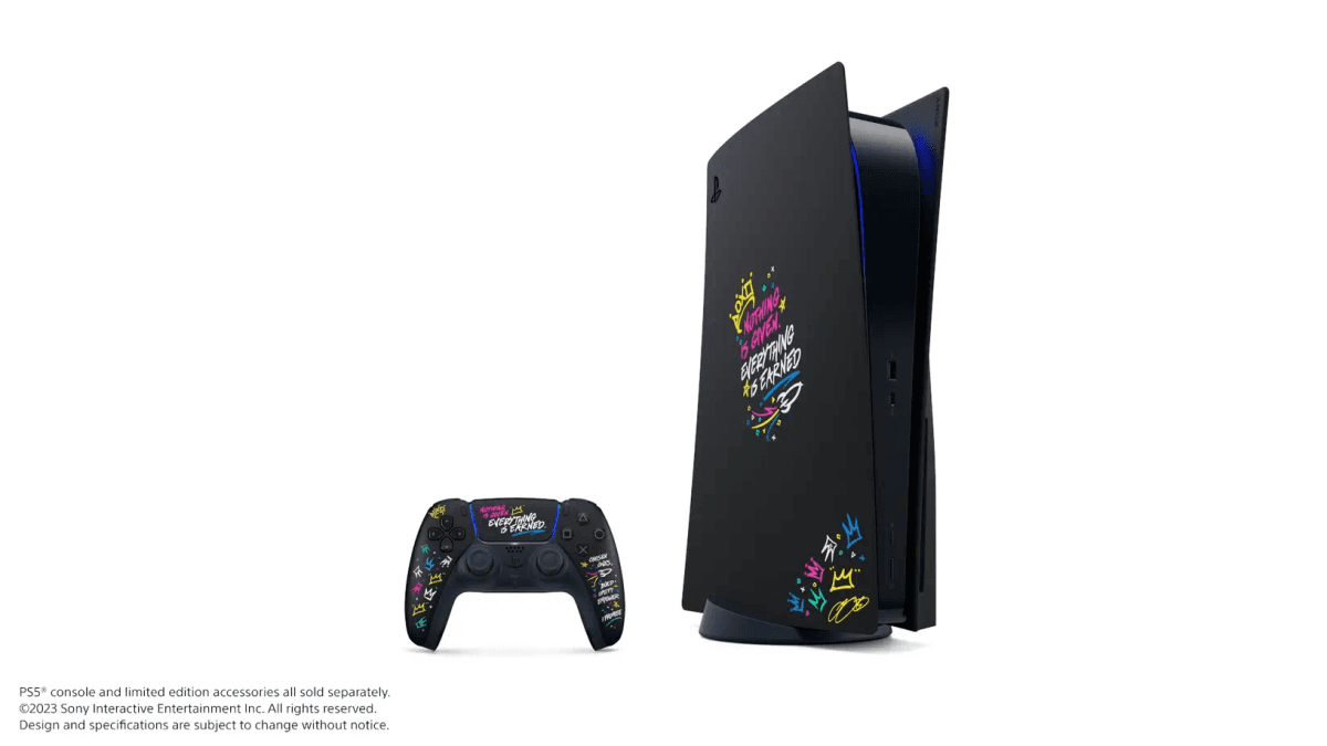 The Limited Edition Playstation x LeBron James PS5 Accessories