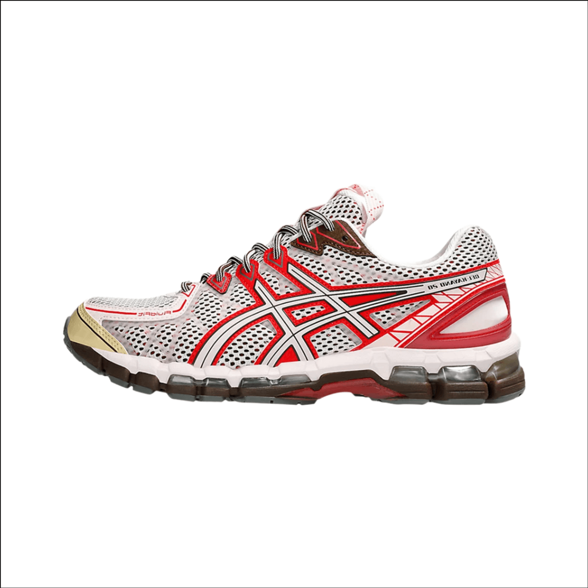 Kiko Kostadinov x ASICS Gel-Kayano 20 UB9-S Crystal Pink Classic Red