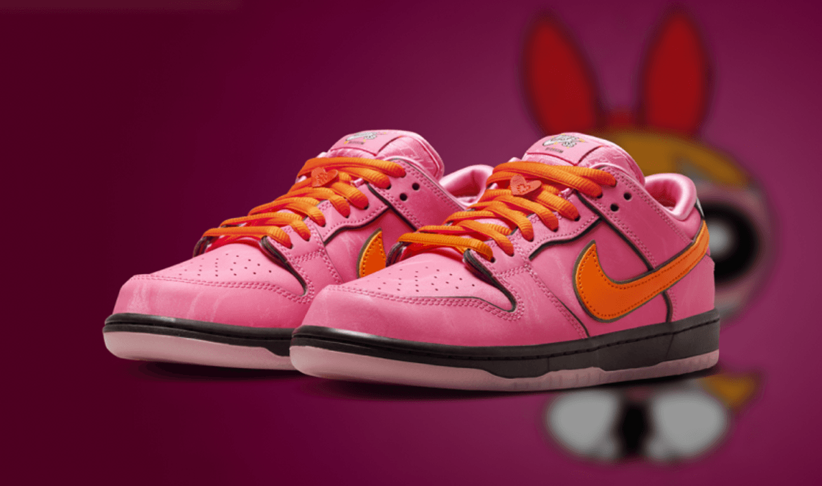 The Powerpuff Girls x Nike SB Dunk Low "Blossom" Releases This Holiday Season