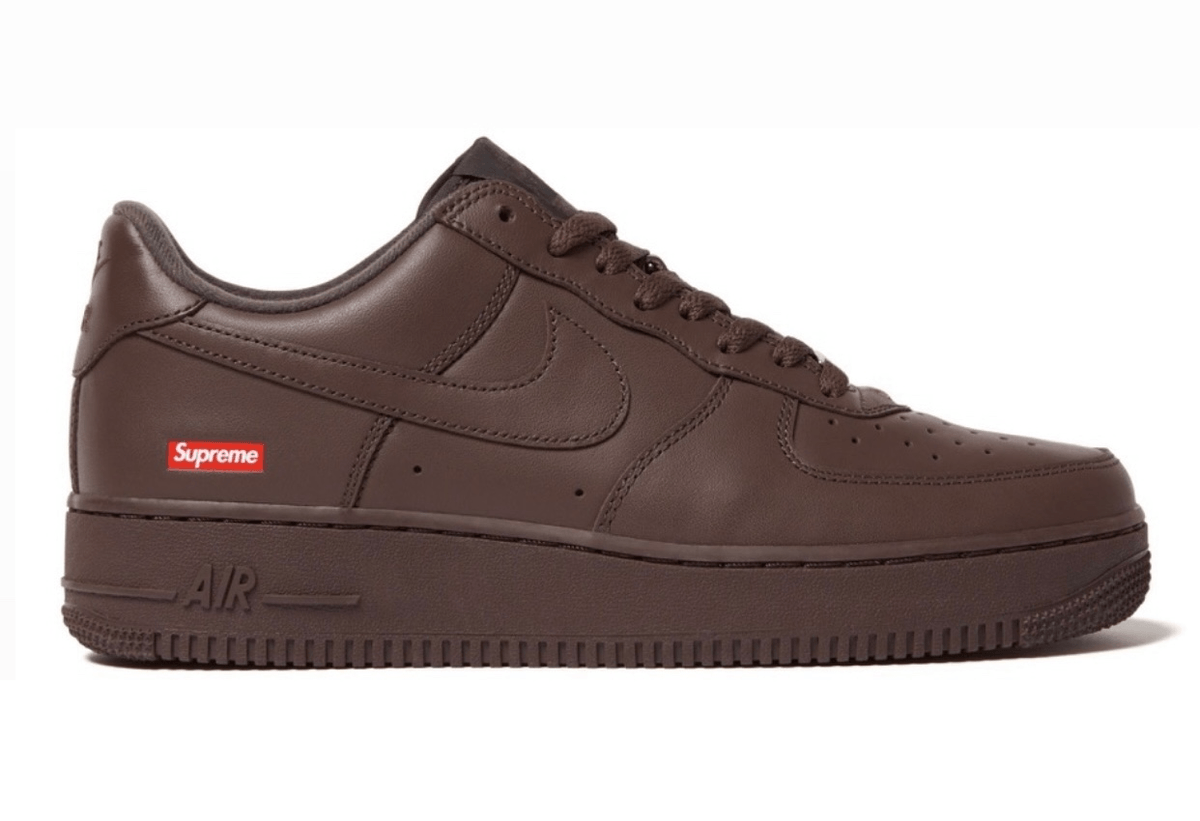 Supreme x Air Force 1 Low "Baroque Brown" Releases This Week