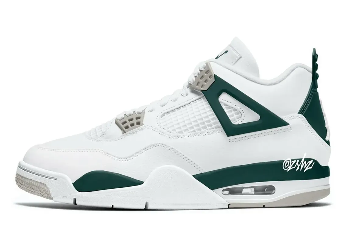 Air Jordan 4 White Oxidized Green Neutral Grey Fq8138 103 release info