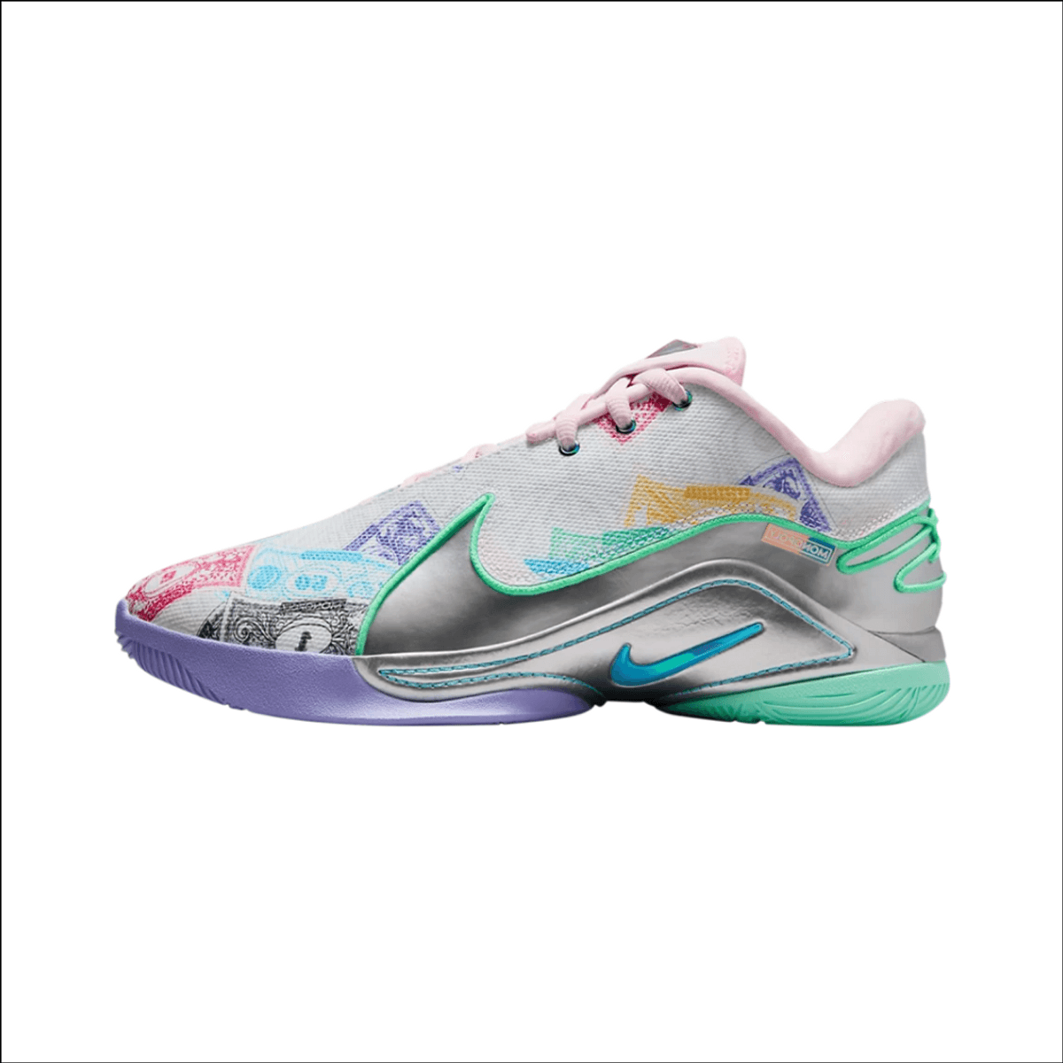 Monopoly x Nke LeBron 22 Money White