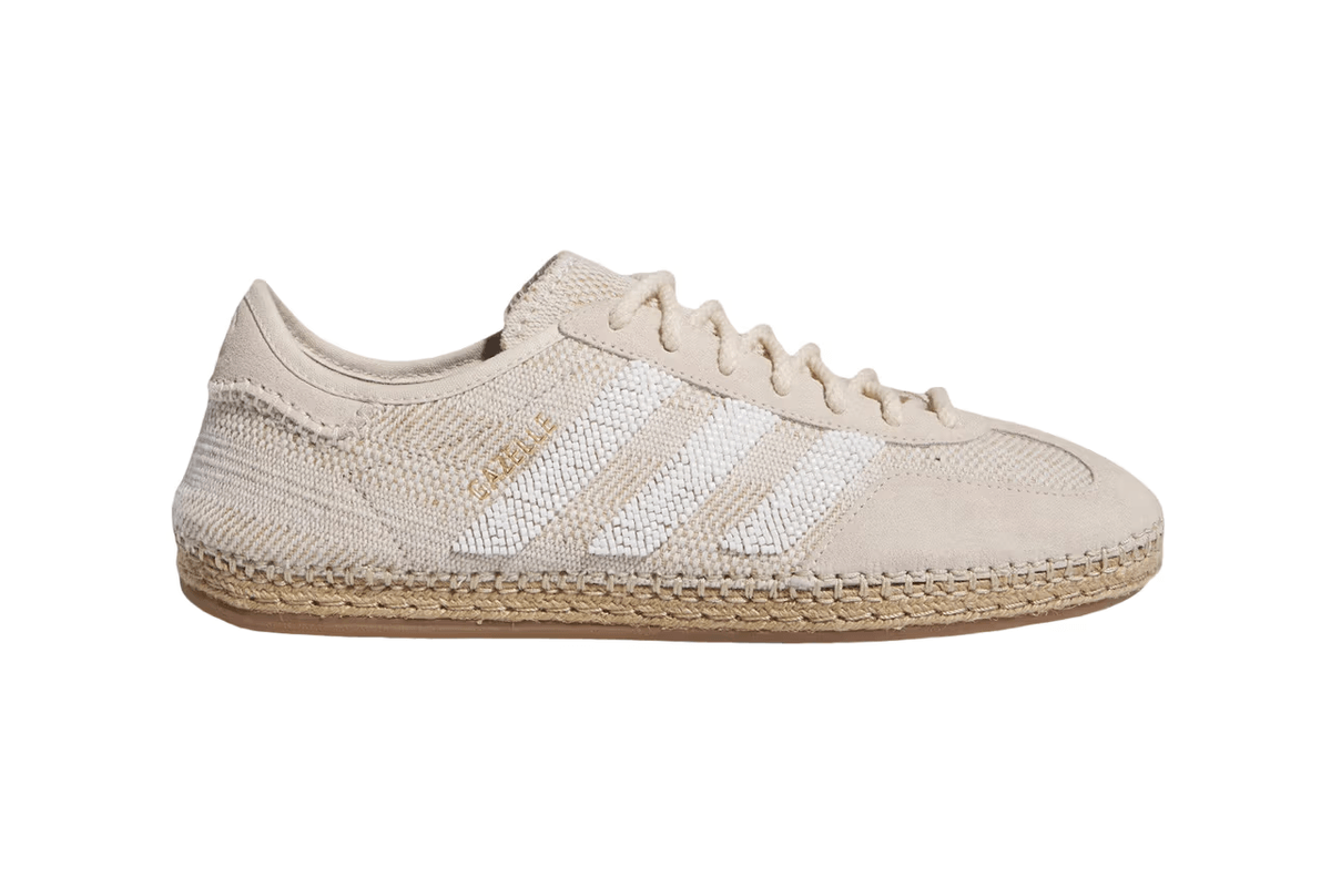 The CLOT x adidas Gazelle “Halo Ivory” Releases June 2024