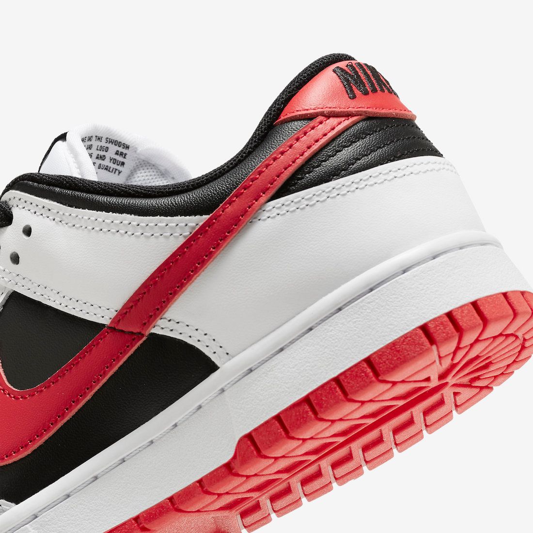 Nike Dunk Low White University Red Black F D9762 061 Release Date 7