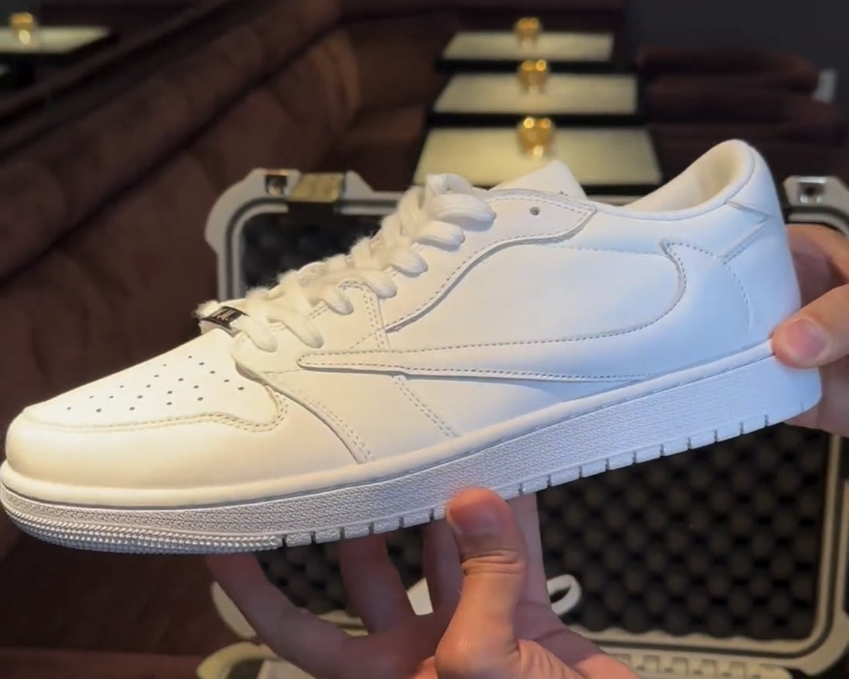 Travis Scott x Air Jordan 1 Low White Party Release Info