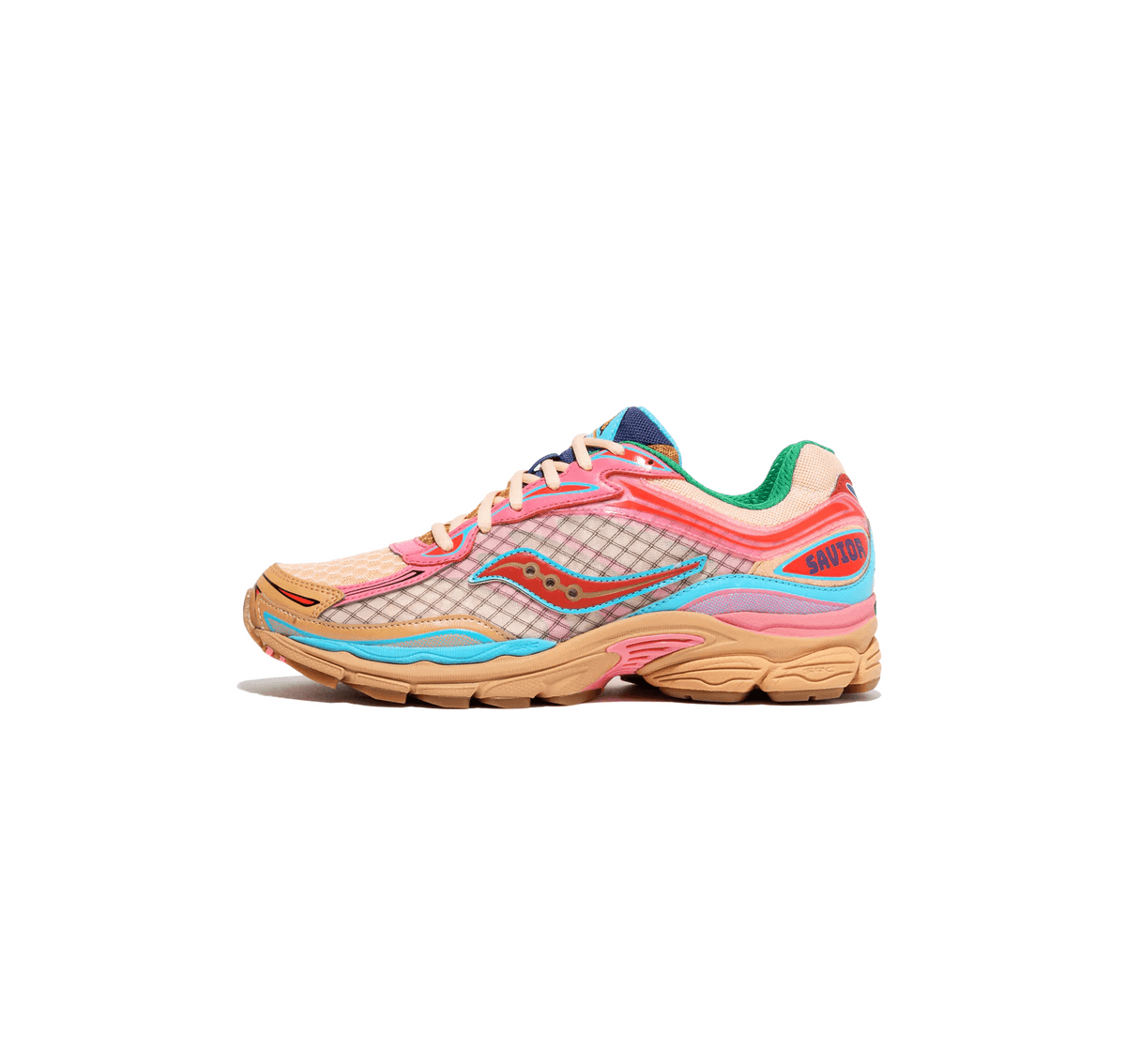 Jae Tips x Saucony ProGrid Omni 9 "Tan/Pink" Releases September 2024