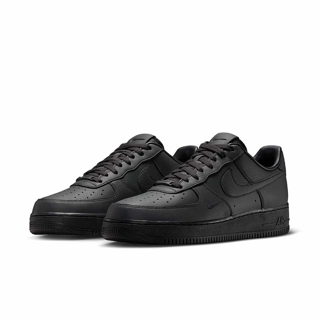.SWOOSH x Nike Air Force 1 Low “Triple Triple Black” HJ9348-001 Release Info 2