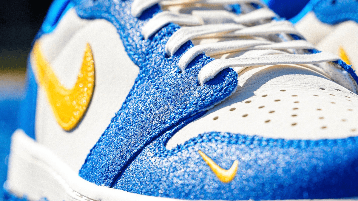 UCLA Football unveils their player-exclusive UCLA Air Jordan 1 Low OG PE via Twitter