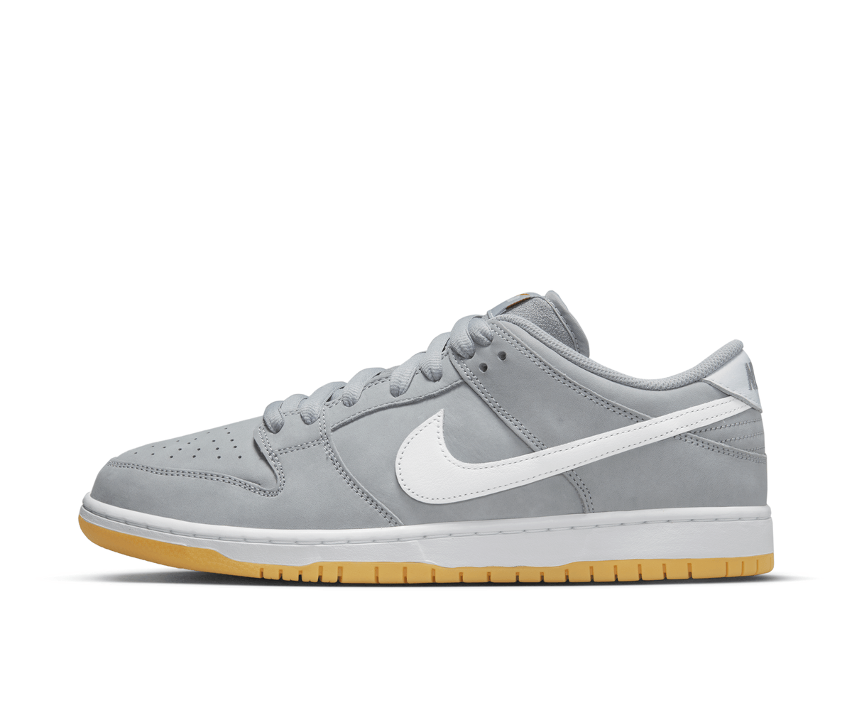 Nike SB Dunk Low Pro ISO Orange Label Grey Gum