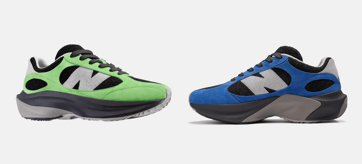 The New Balance Warped Runner Releases In "Green/Black" and "Marine Blue"
