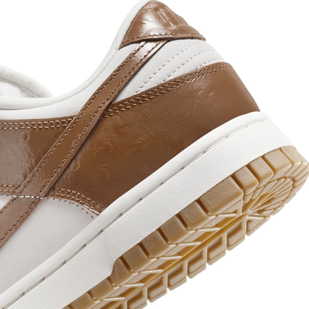 sitesupply.co Nike Dunk Low lx brown ostrich : FJ2260-001 Release INfo