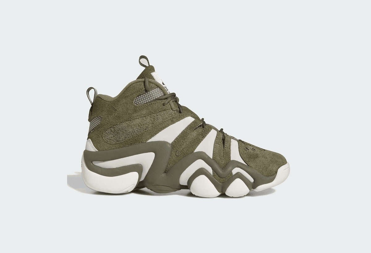Official Look At The Adidas Crazy 8 “Olive Strata”