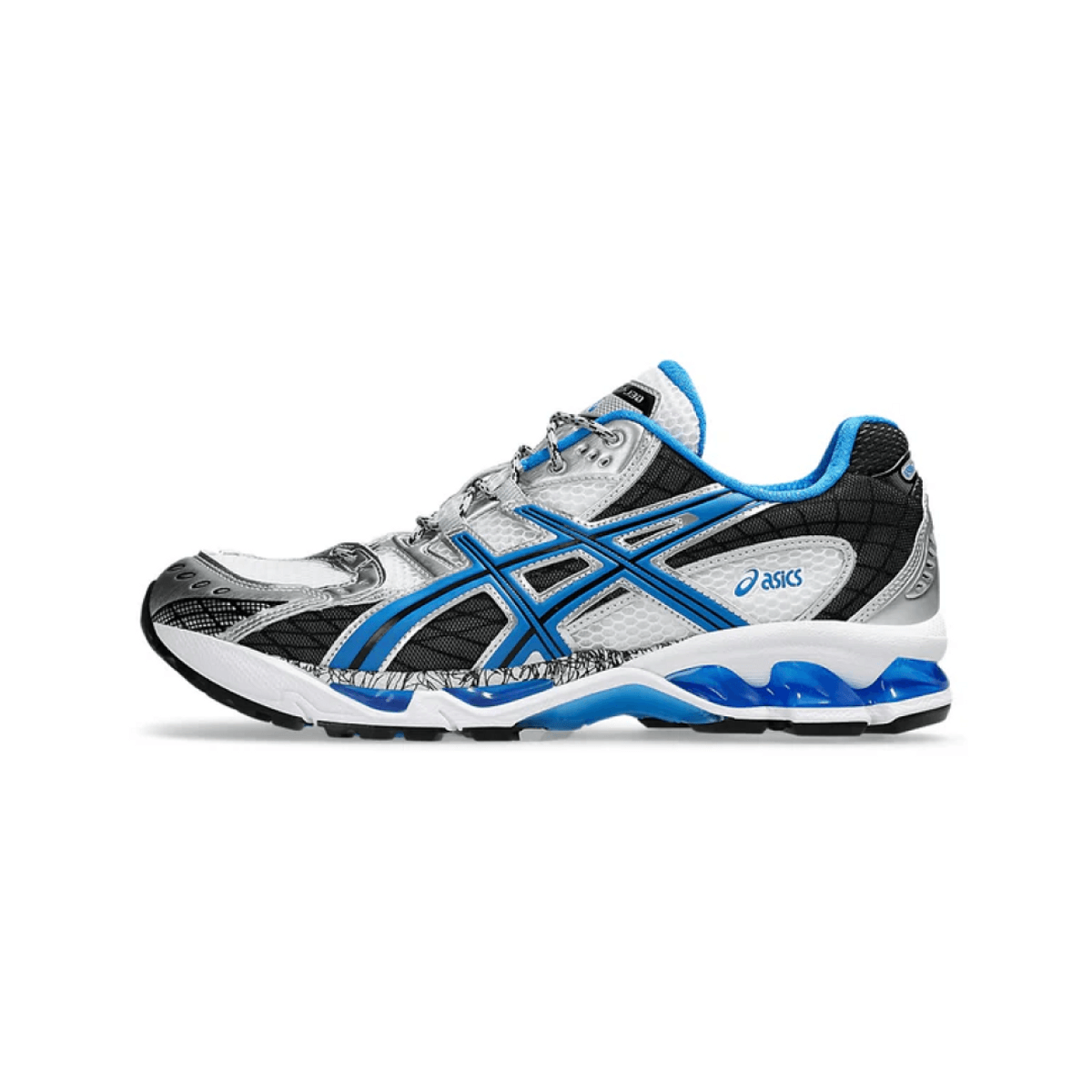 ASICS Gel Nimbus 10.1 White Directoire Blue
