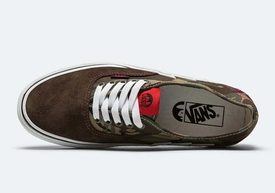 Aape Vans Authentic Bolt Olive Camo V N00 Bwccma 3