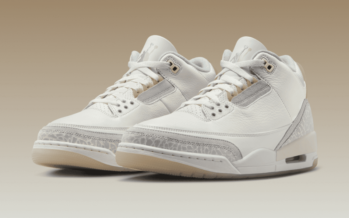 The Air Jordan 3 Retro Craft "Ivory" Arrives February 2023