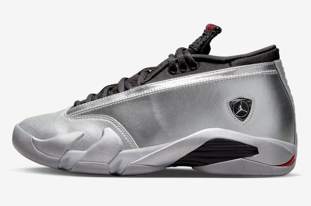 Air Jordan 14 Low Metallic Silver D H4121 060 Release Date 1068x708