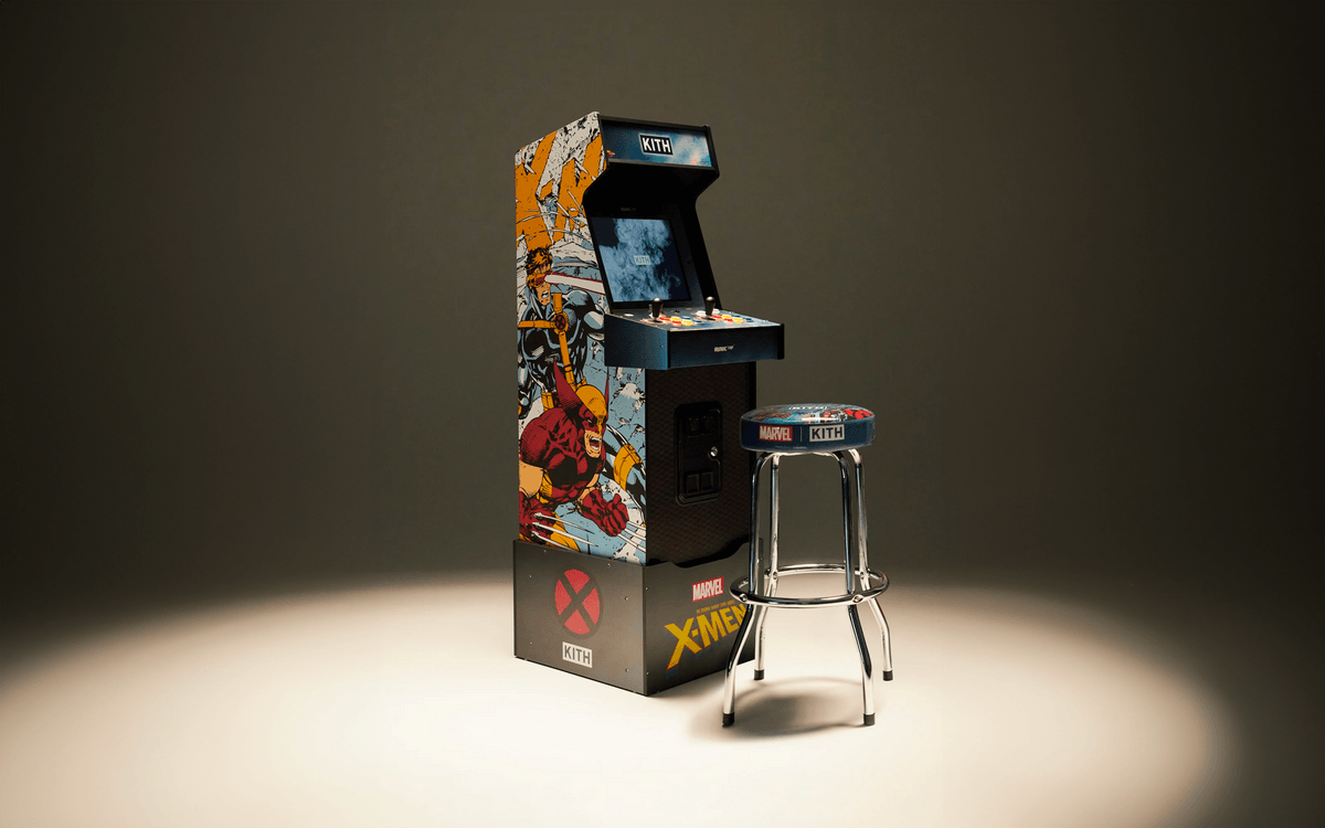 Level Up Your Game Room With The Marvel x Kith Arcade1Up Machine