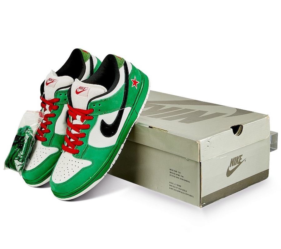 Nike heineken sb dunks 2003 sz 12 best sale