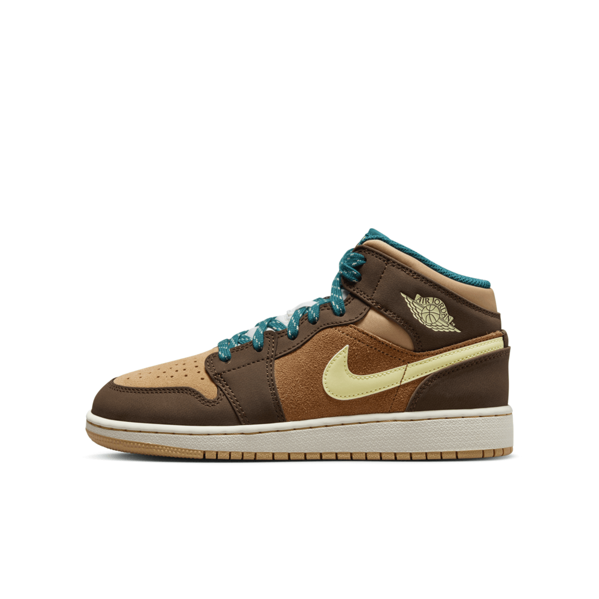 Air Jordan 1 Mid Cacao Wow (GS)