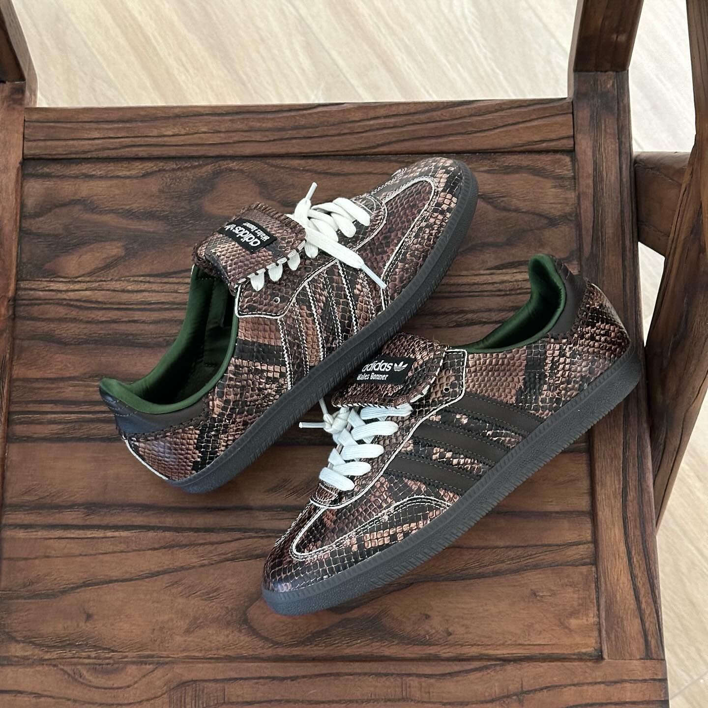 Wales Bonner Adidas Samba snake skin Release info