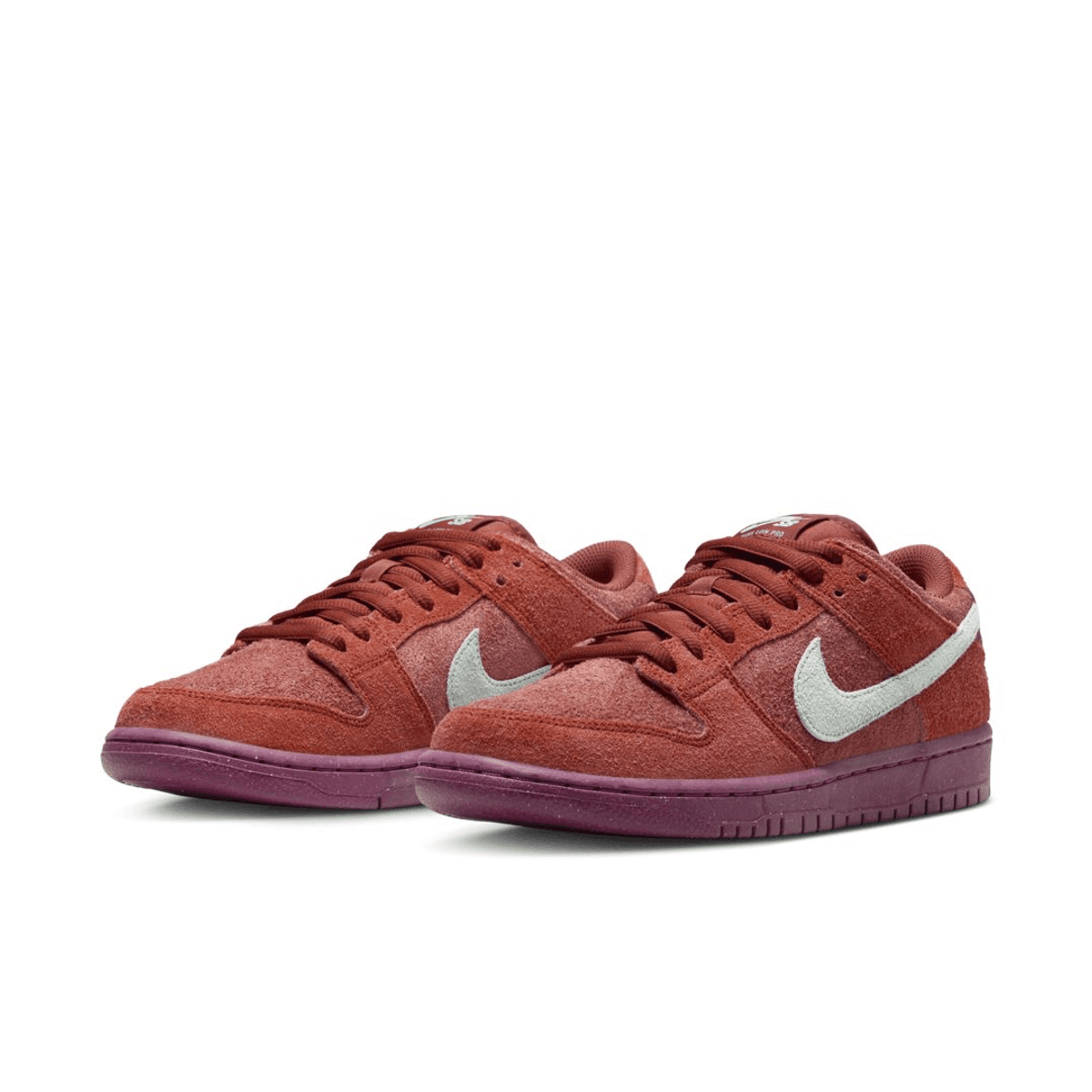 The Nike SB Dunk Low Mystic Red Teases Release With New Images