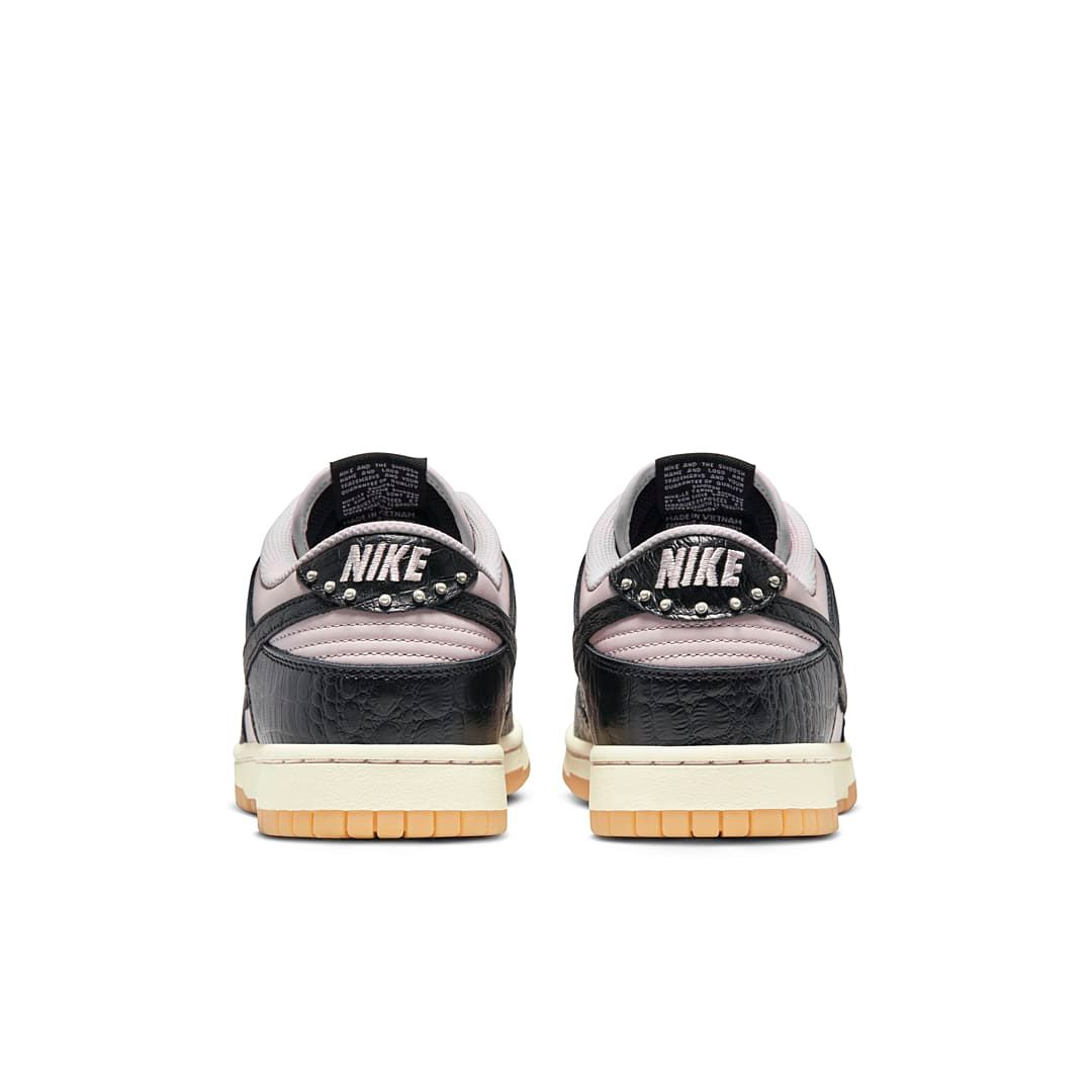 Nike Dunk Low Pink Black Croc HF9191-001 Release Info