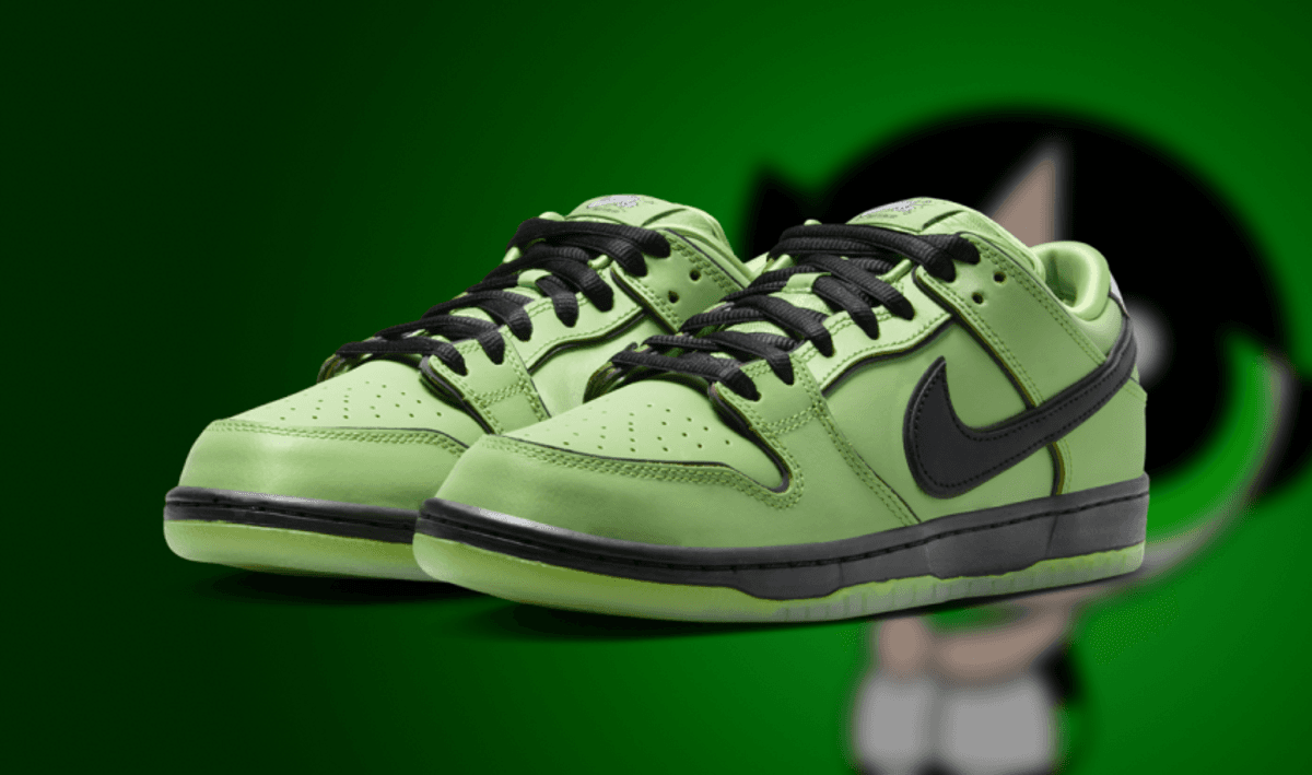 The Powerpuff Girls x Nike SB Dunk Low "Buttercup" Celebrates 25 Years