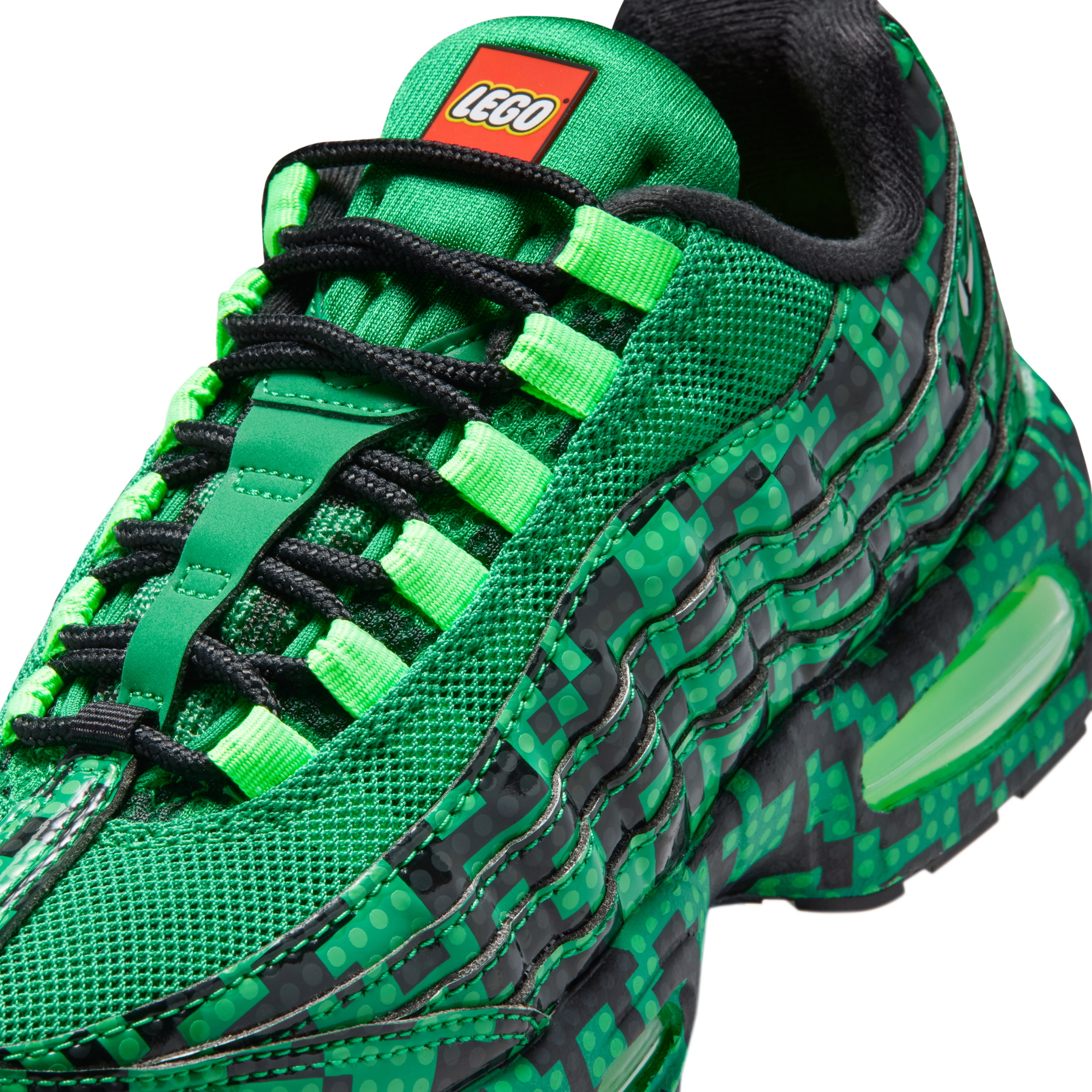 The LEGO x Nike Air Max 95 "Lucky Green" Releases 2026