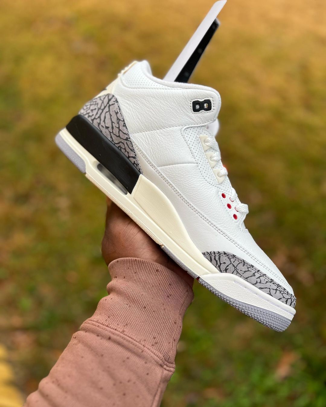 New Looks at The Air Jordan 3 White Cement Reimagined TheSiteSupply