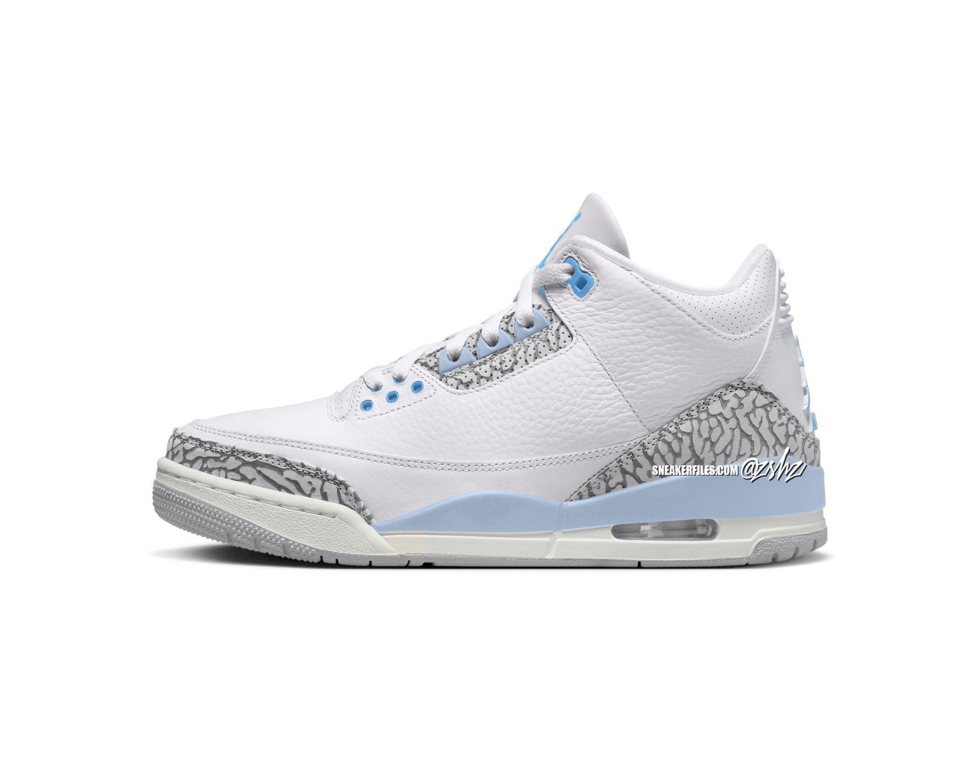 Air Jordan 3 “hydrogen Blue” CT8532-101 Release Info