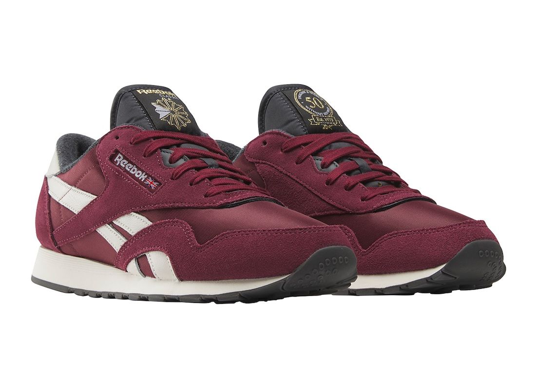 Reebok Classic Nylon Maroon 50th Anniversary of Hip Hop