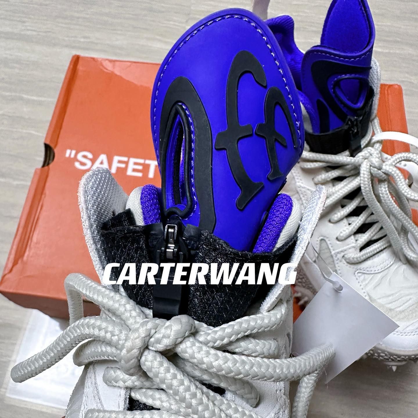 Off White Nike Air Terra Forma Tongue