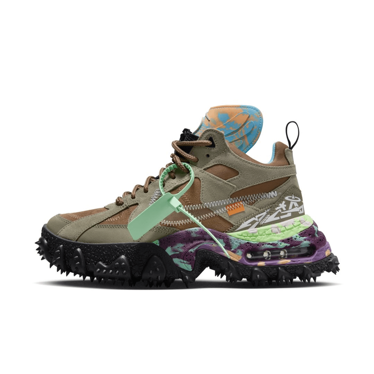 Off-White x Nike Air Terra Forma Archaeo Brown