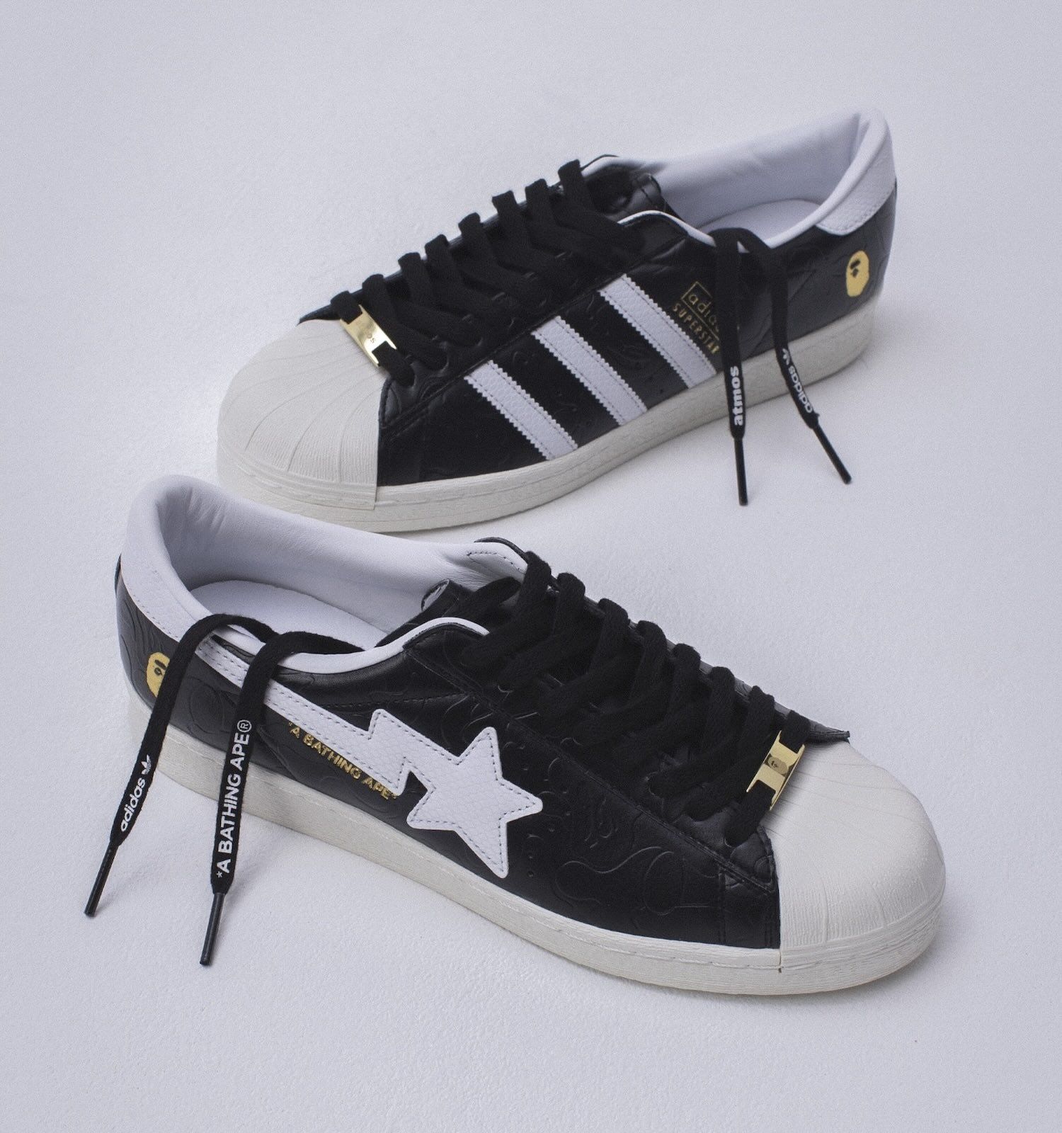 BAPE x atmos x adidas Superstar Vintage JQ3666 Release Info 3