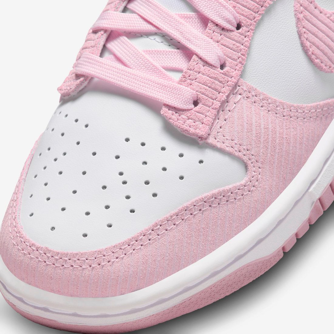 Nike Dunk Low Pink Corduroy F N7167 100 6