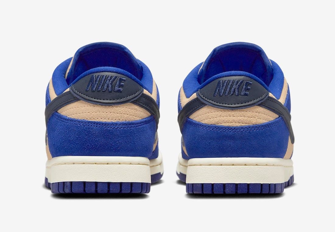 Nike Dunk Low Blue Suede Dv7411 400 Release Date Info 4