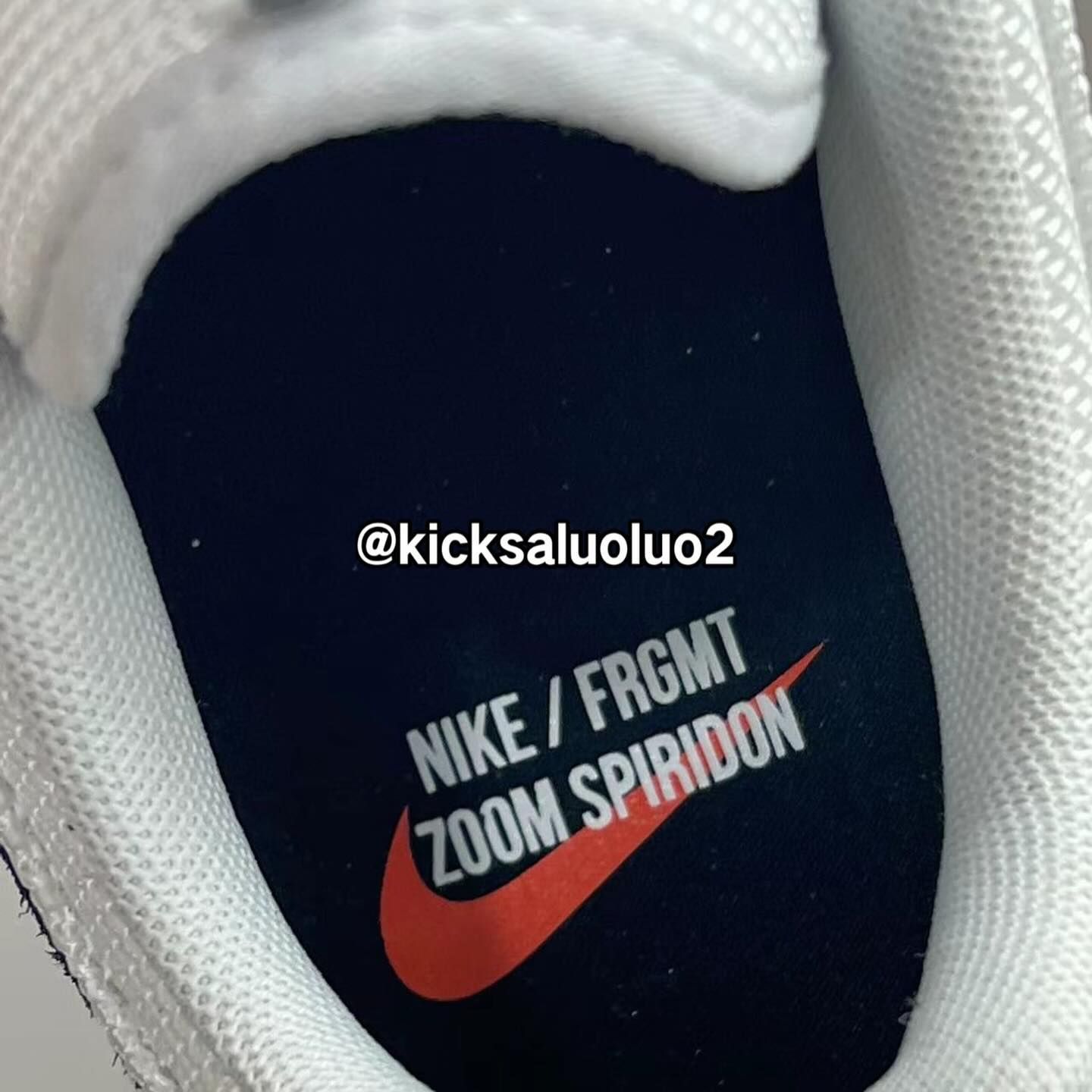 Fragment x Nike Air Zoom Spiridon HF5455-100 Release Info