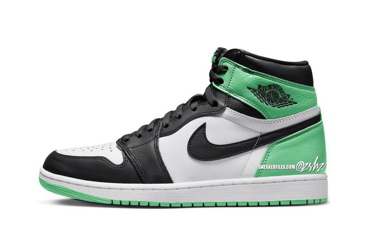 First Look At The Upcoming Air Jordan 1 High OG “Green Glow”