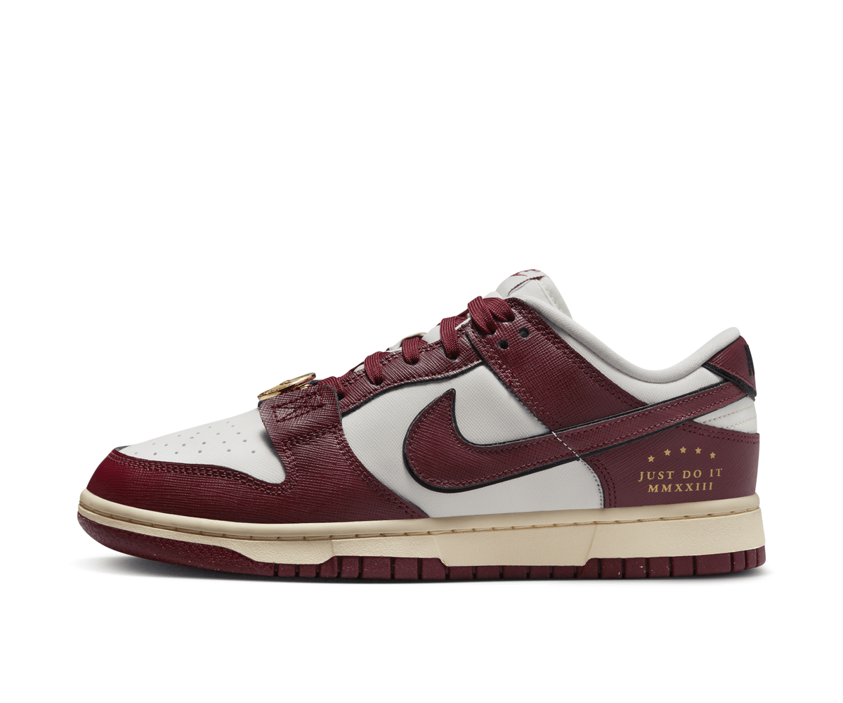 Nike Dunk Low SE Just Do It Sail Team Red (W)