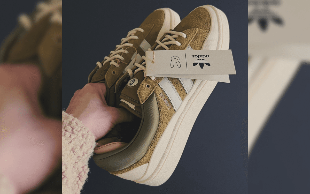 Now That Yeezy Is Gone Bad Bunny Keeps Adidas Pushing With New Olive Campus Light