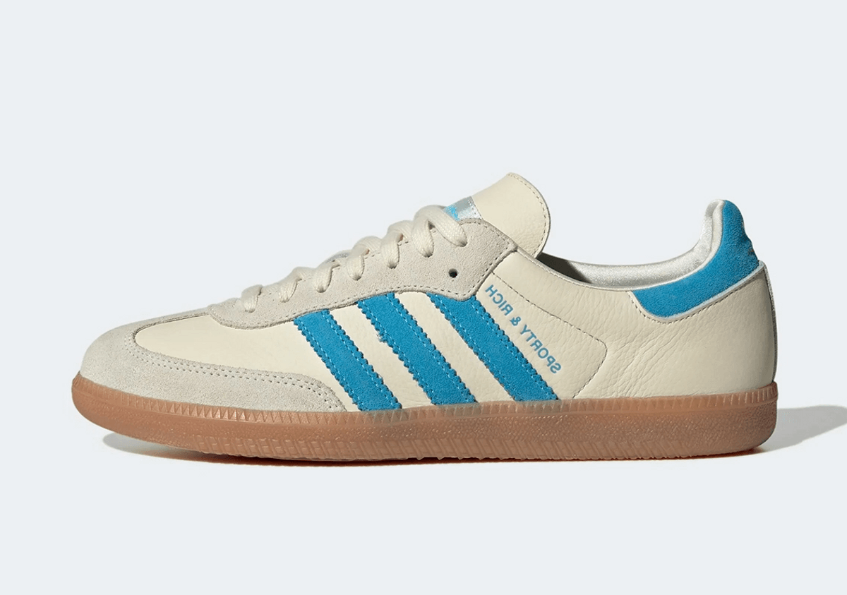 Adidas Samba OG Sporty & Rich Beige Blue