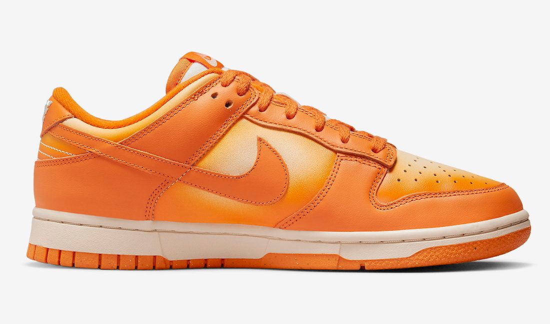 The Nike Dunk Low Is Heating Up With A Magma Orange Colorway ...