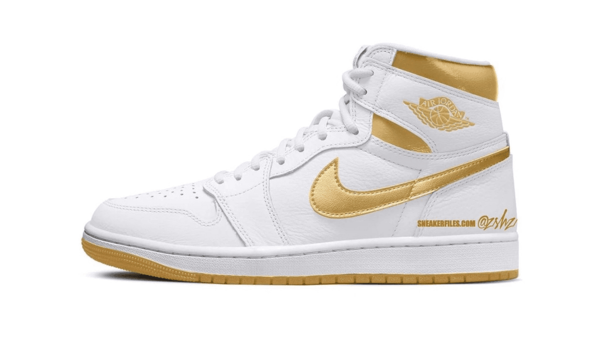 WMNS Air Jordan 1 Retro High OG "Metallic Gold" May Be The 1st Air Jordan 1 Of 2024