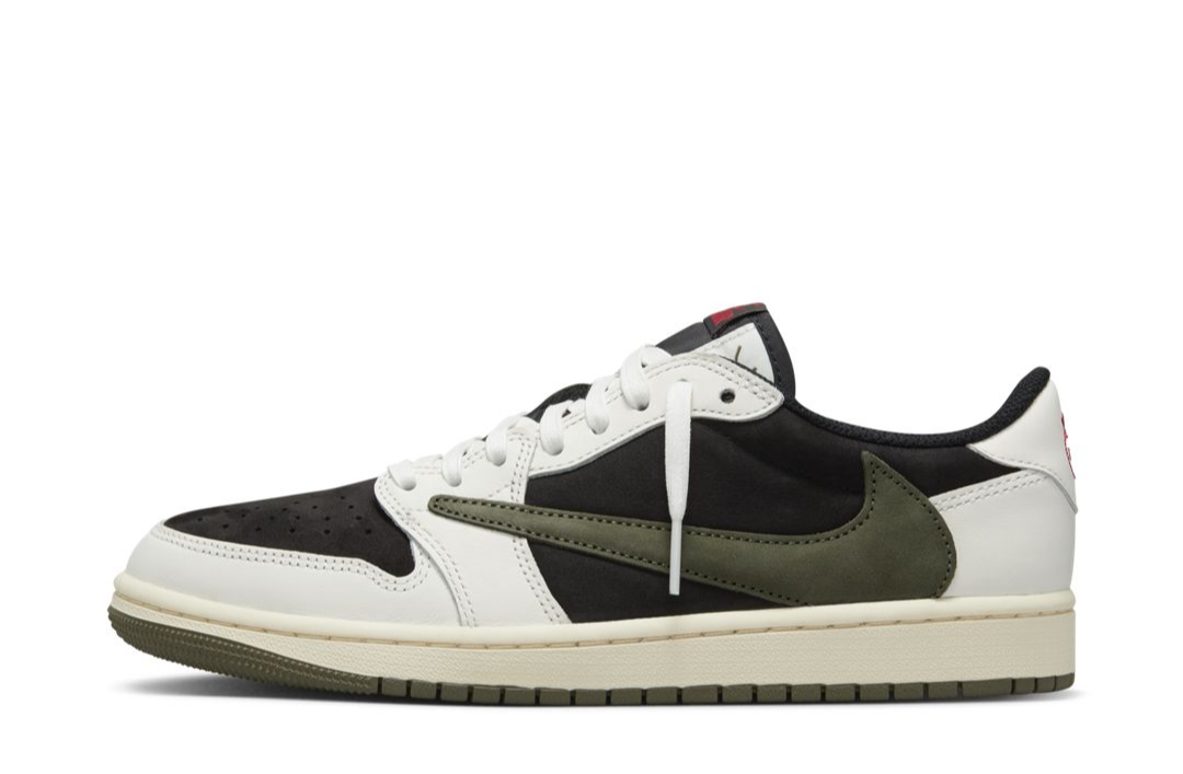 Travis Scott X Air Jordan 1 Low Olive W