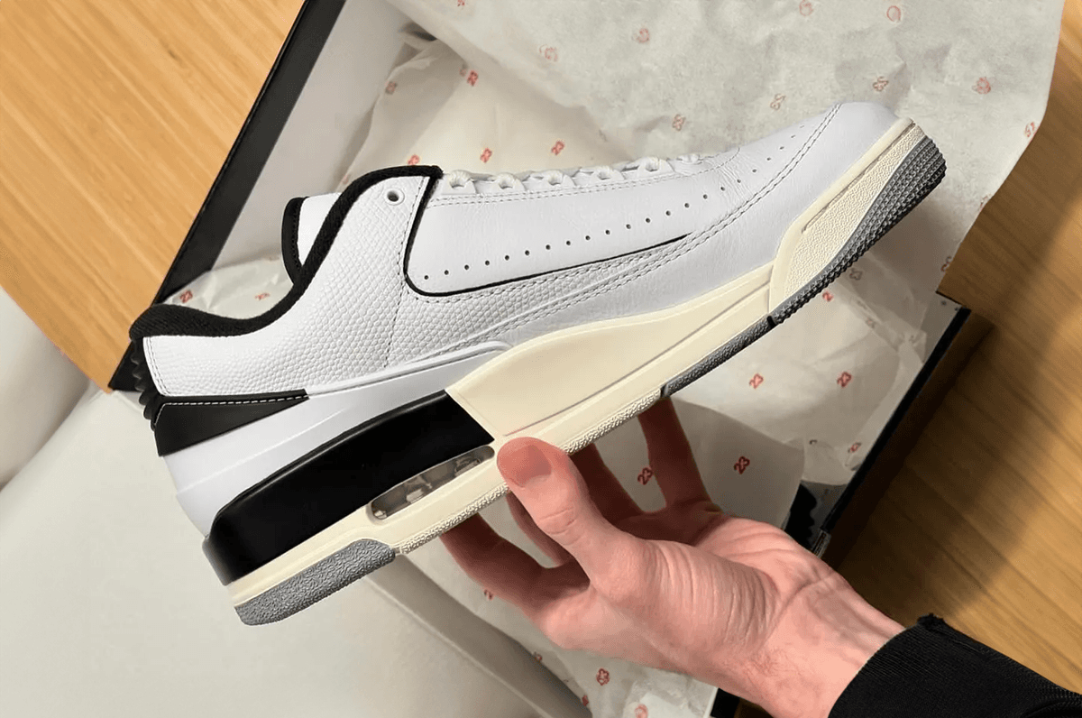 First Look At The Air Jordan 2/3 "White/Black"